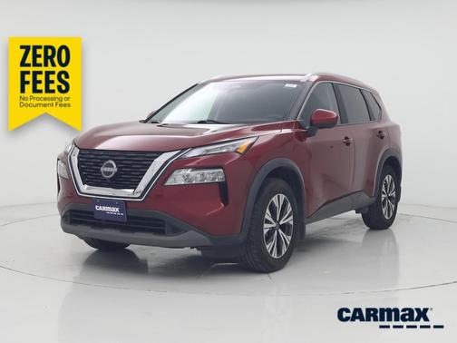 Red 2023 Nissan Rogue SV