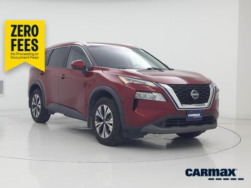 Red 2023 Nissan Rogue SV
