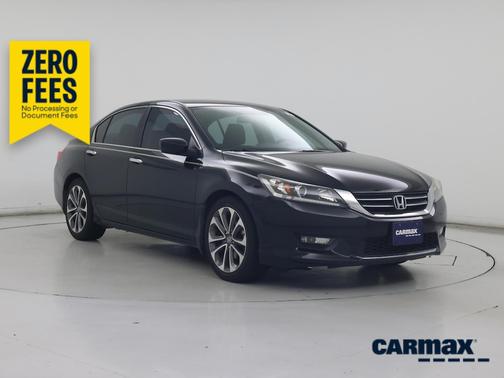 Black 2015 Honda Accord Sport
