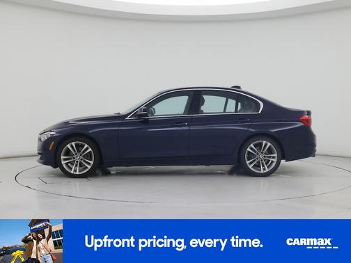 Blue 2017 BMW 330 I