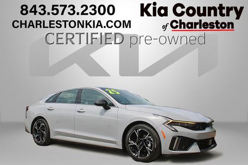 Gray 2025 Kia K5 GT-Line