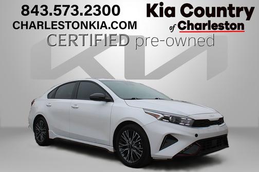 Snow White Pearl 2024 Kia Forte GT-Line