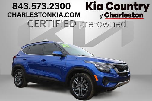 Neptune Blue 2023 Kia Seltos S