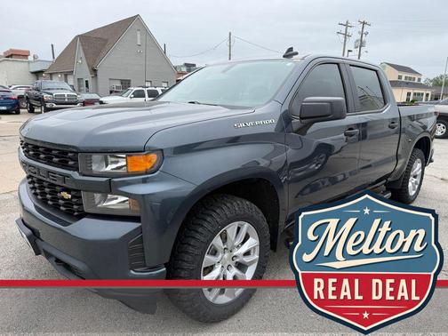 Shadow Gray Metallic 2020 Chevrolet Silverado 1500 Custom