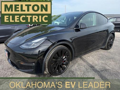 Solid Black 2022 Tesla Model Y Performance Dual Motor All-Wheel Drive