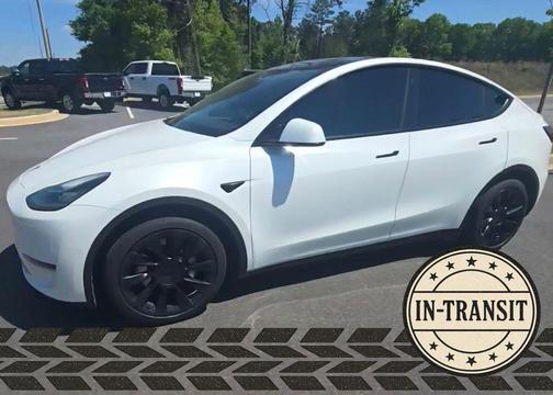 Pearl White Multi-Coat 2021 Tesla Model Y Long Range Dual Motor All-Wheel Drive