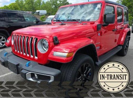 Firecracker Red Clearcoat 2022 Jeep Wrangler Unlimited 4xe Sahara