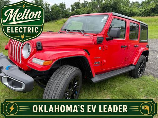 Firecracker Red Clearcoat 2022 Jeep Wrangler Unlimited 4xe Sahara