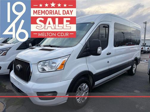 Oxford White 2021 Ford Transit-350 XLT