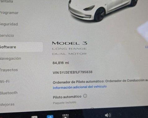 2020 Tesla Model 3 Long Range