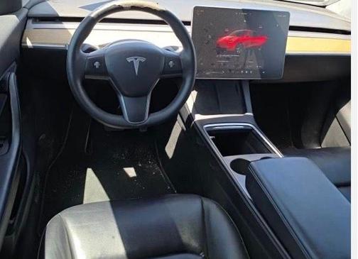 Red Multi-Coat 2022 Tesla Model Y Long Range Dual Motor All-Wheel Drive