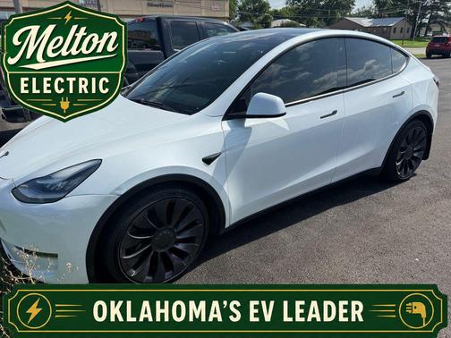 Pearl White Multi-Coat 2020 Tesla Model Y Performance Dual Motor All-Wheel Drive