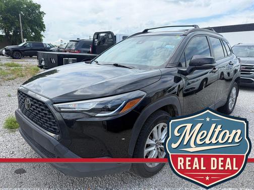 Jet Black 2022 Toyota Corolla Cross LE