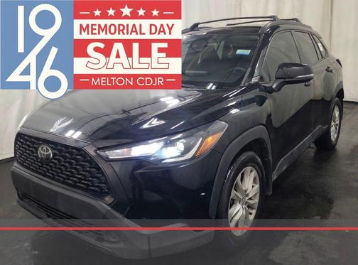 Jet Black 2022 Toyota Corolla Cross LE