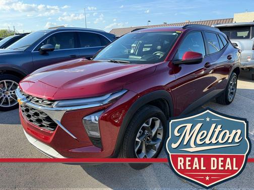 Crimson Metallic 2025 Chevrolet Trax LT