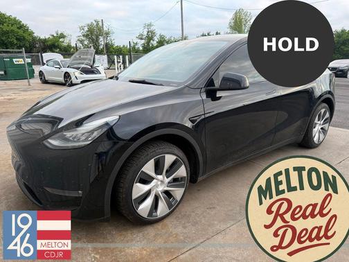 Solid Black 2021 Tesla Model Y Standard Range Rear-Wheel Drive