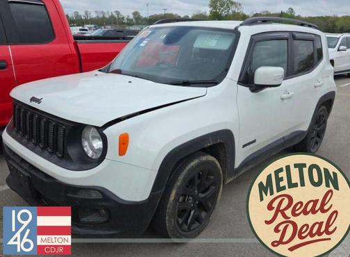 Alpine White 2018 Jeep Renegade Altitude