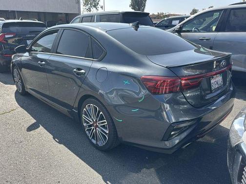 Gravity Gray 2021 Kia Forte GT