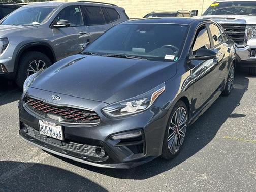 Gravity Gray 2021 Kia Forte GT