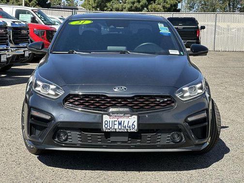 Gravity Gray 2021 Kia Forte GT
