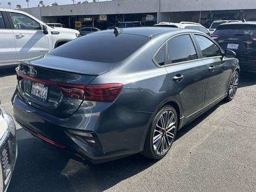 Gravity Gray 2021 Kia Forte GT
