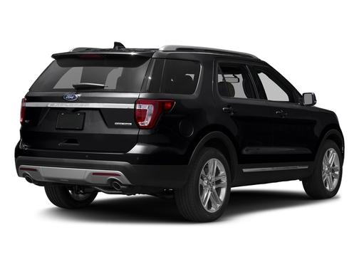 SHADOW BLACK 2017 Ford Explorer XLT