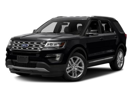 SHADOW BLACK 2017 Ford Explorer XLT