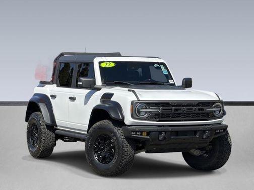 OXFORD WHITE 2022 Ford Bronco Raptor