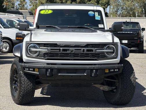OXFORD WHITE 2022 Ford Bronco Raptor