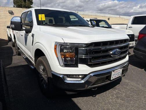 OXFORD WHITE 2022 Ford F-150 Lariat