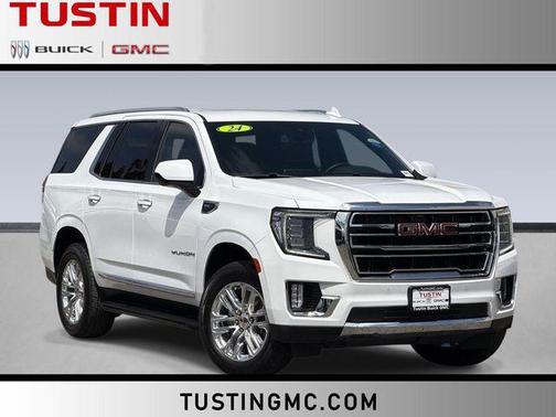 Summit White 2024 GMC Yukon SLT