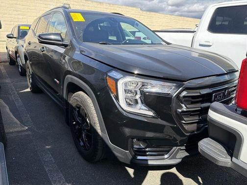 Ebony Twilight Metallic 2023 GMC Terrain AWD AT4
