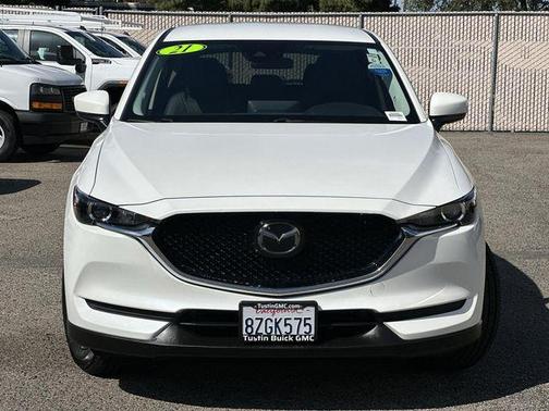 Snowflake White Pearl Mica 2021 Mazda CX-5 Touring