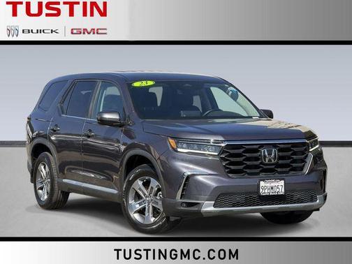 Modern Steel Metallic 2023 Honda Pilot 2WD EX-L 7 Passenger