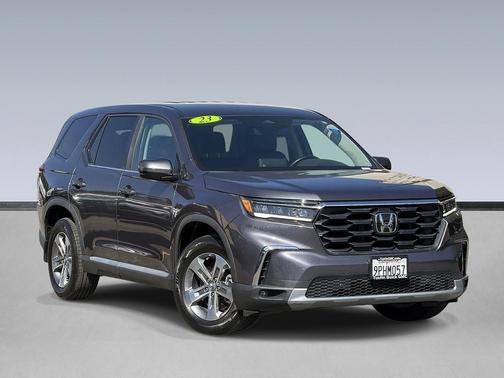 Modern Steel Metallic 2023 Honda Pilot 2WD EX-L 7 Passenger