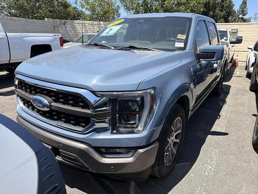 AZURE GRAY METALLIC TRICOAT 2023 Ford F-150 King Ranch
