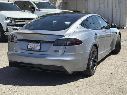 Stealth Grey 2024 Tesla Model S Plaid