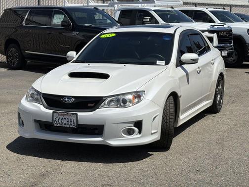 Satin White Pearl 2013 Subaru Impreza WRX STI Limited