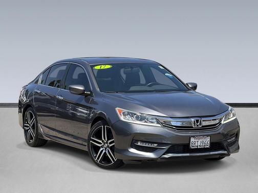 Lunar Silver Metallic 2017 Honda Accord Sport SE