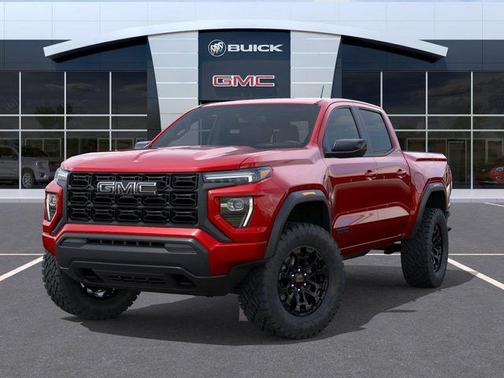 Volcanic Red Tintcoat 2026 GMC Canyon Elevation