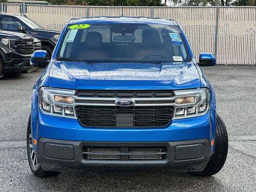 VELOCITY BLUE METALLIC 2022 Ford Maverick Lariat