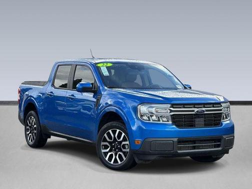 VELOCITY BLUE METALLIC 2022 Ford Maverick Lariat