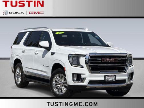 Summit White 2024 GMC Yukon SLT