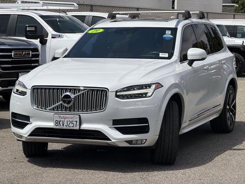 WHITE 2019 Volvo XC90 T6 Inscription