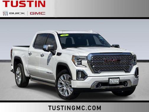 White Frost Tricoat 2020 GMC Sierra 1500 Denali