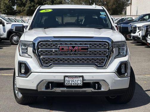 White Frost Tricoat 2020 GMC Sierra 1500 Denali