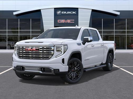 Glacier White Tricoat 2026 GMC Sierra 1500 Denali