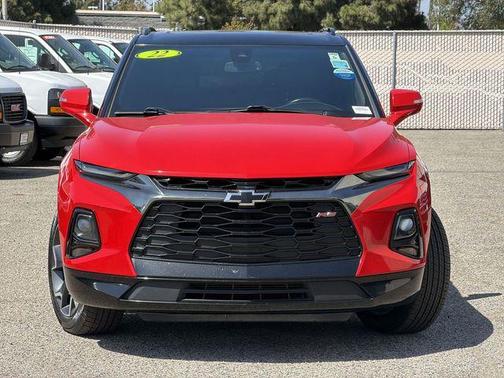 Red Hot 2022 Chevrolet Blazer RS