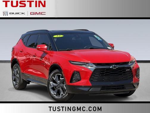 Red Hot 2022 Chevrolet Blazer RS