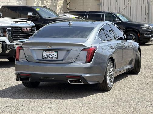 Satin Steel Metallic 2020 Cadillac CT5 Premium Luxury RWD